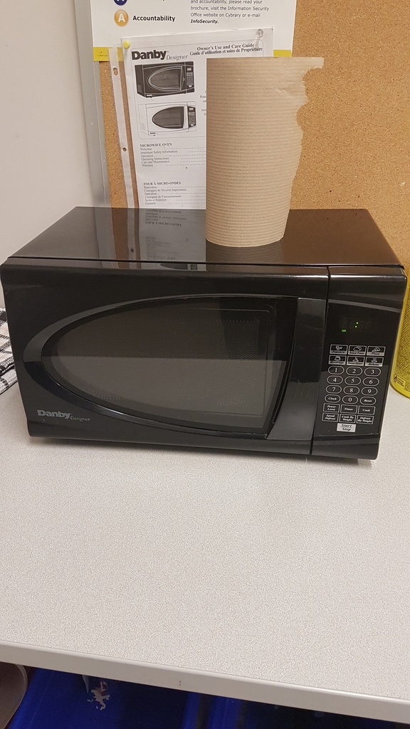 Microwave (1 black, 1 white)