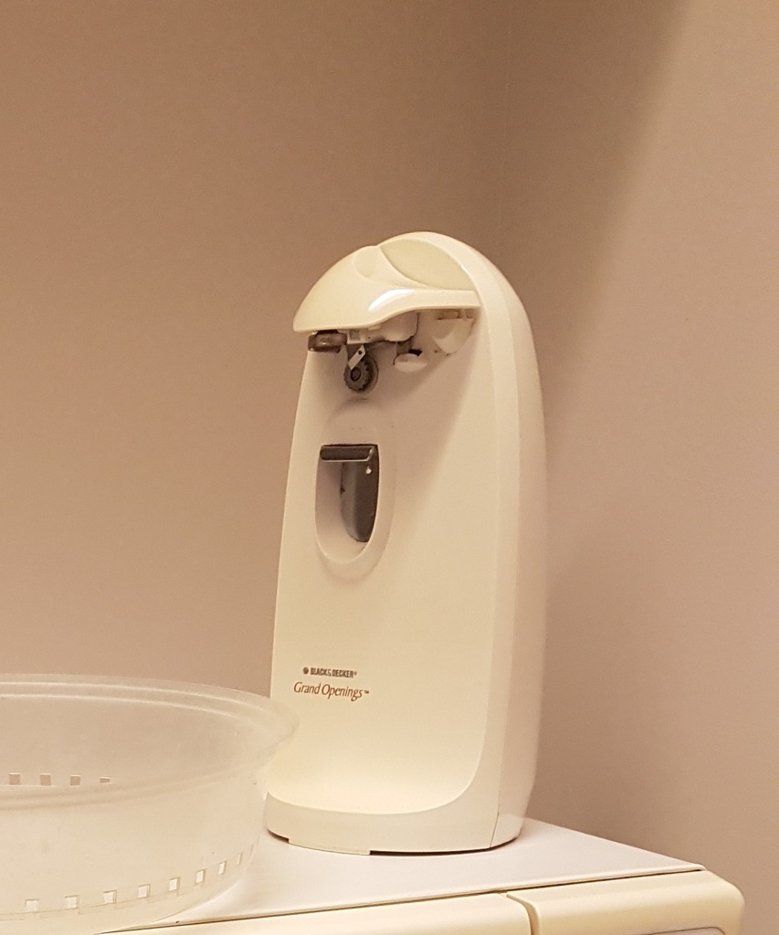 Electric can opener