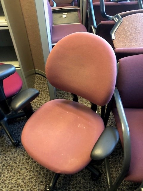 task chair pink
