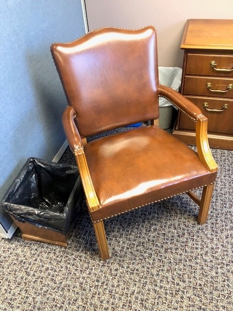 leather &amp; wood leather