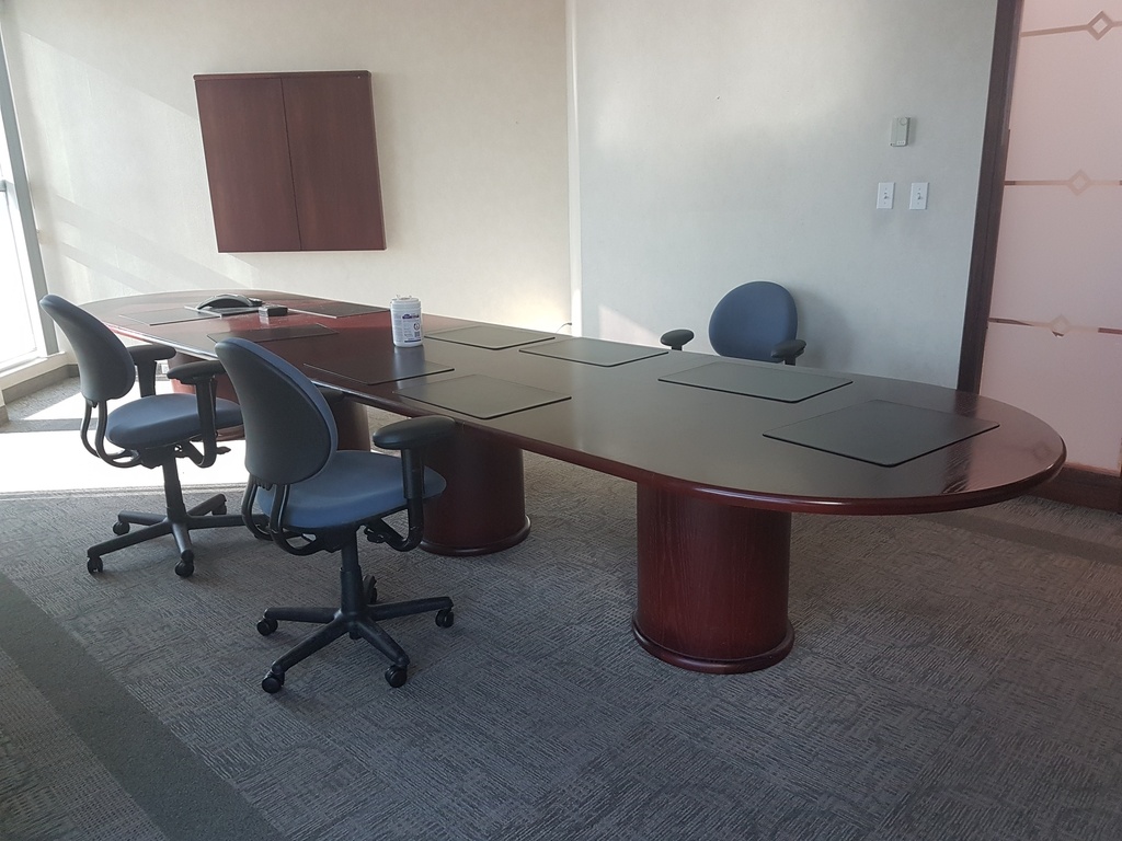 Conference Table Oval - 4 pieces, wood