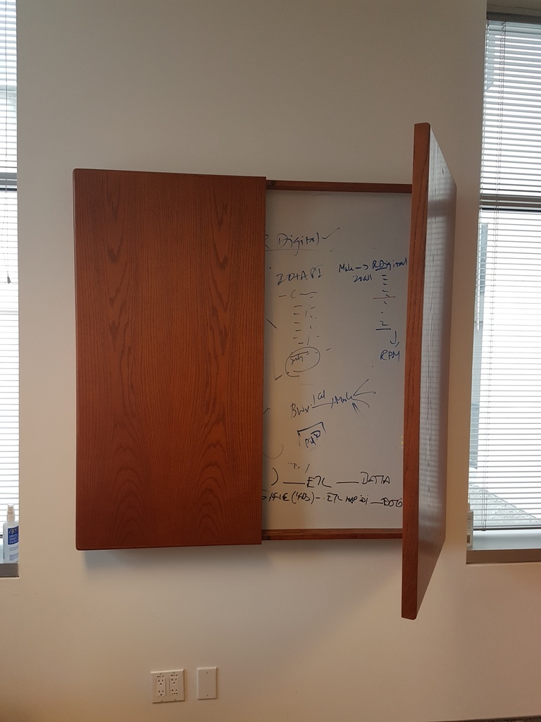 Whiteboard with Doors
