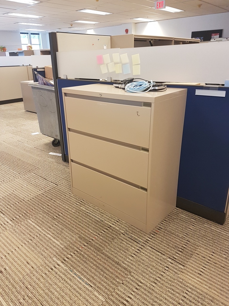 3 Drawer Lateral Filing Cabinet