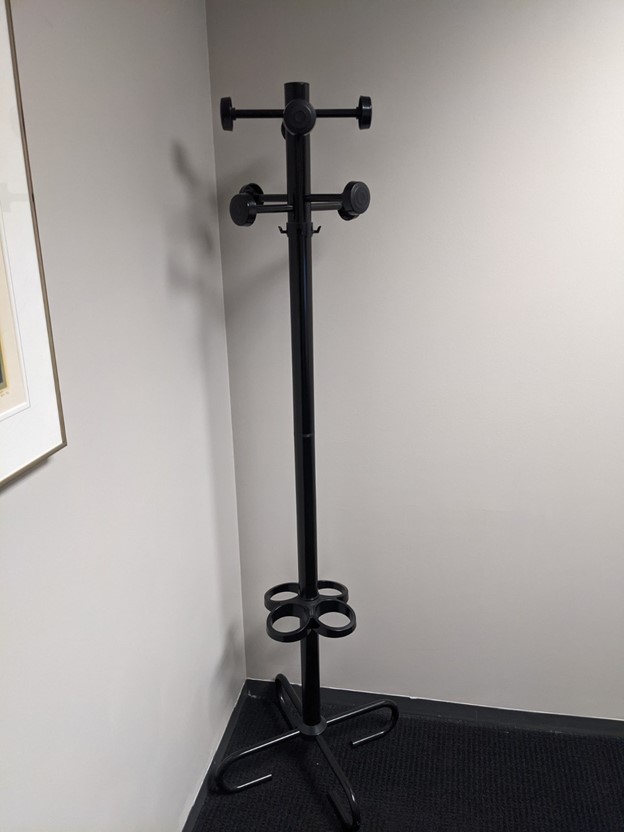 Black Coat Rack