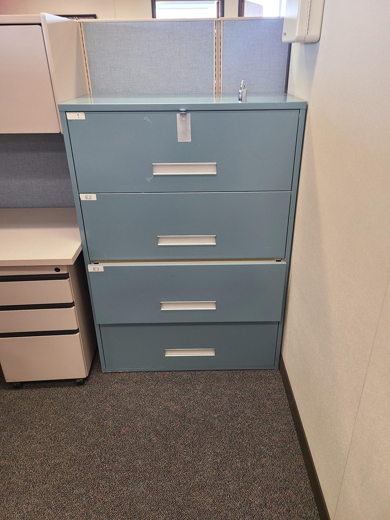 Four-drawer cabinets 