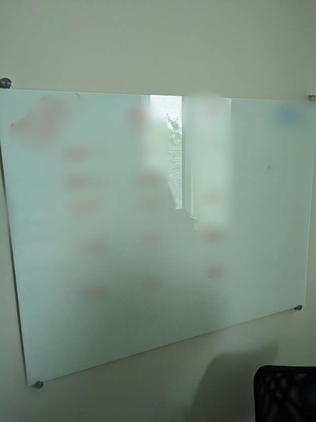 Glass White Board 