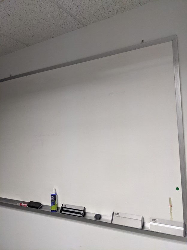 Large White Board With Ledge (72"x48")