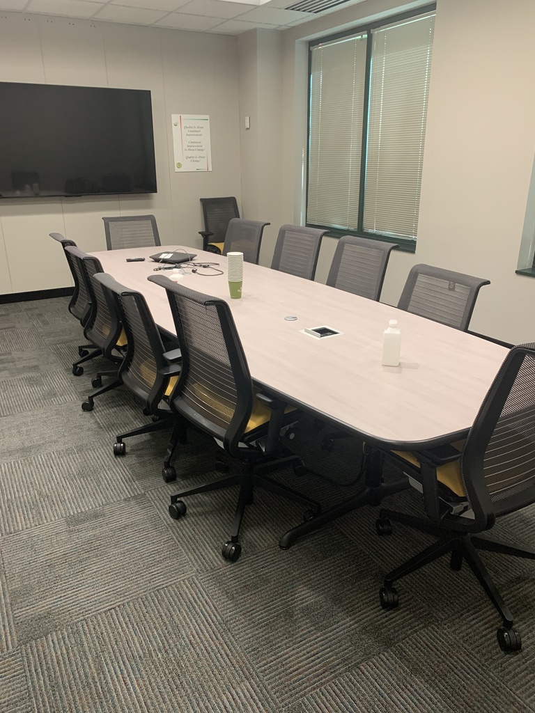 Conference table, gray, 16'