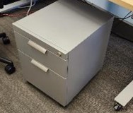 Pedestal, Box/File, 16.5" x 20" x 20"