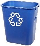 Recycle Bin, 14x10x15