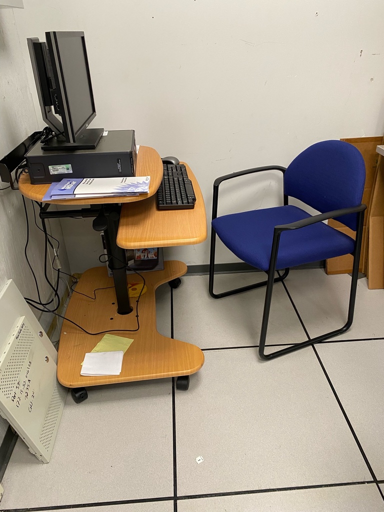 Wood Desk - Adjustable Height