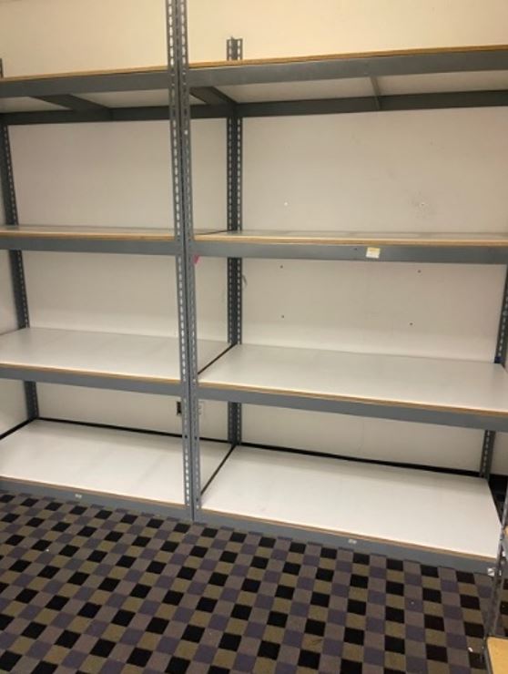 Metal Shelving, 4-shelf