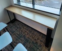 Table, Rectangular  B 110" x 16" x 30"