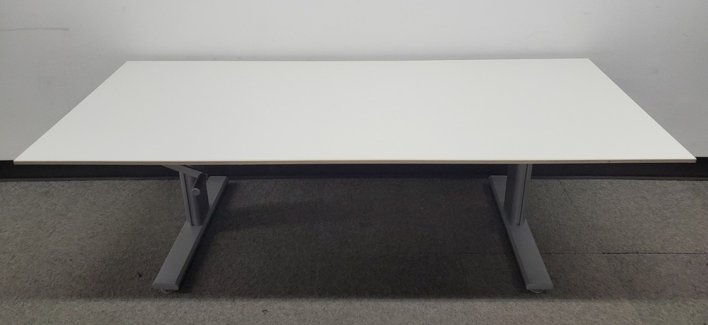Knoll 72" height-adjustable desk, manual