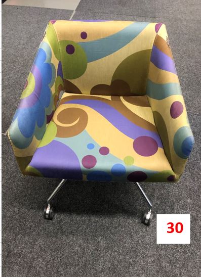 Multi Colored Guest Chairs