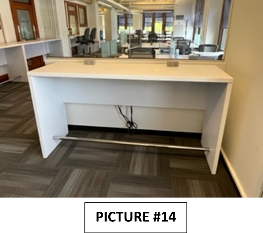 Tall Table - 24"W X 78"D X 42"H - 2 power