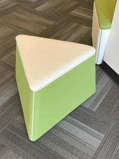 Mod Benching Triangle Seating - 24"X24"X24"X18"H