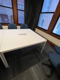Conference Table w/ Power - 5'X5'