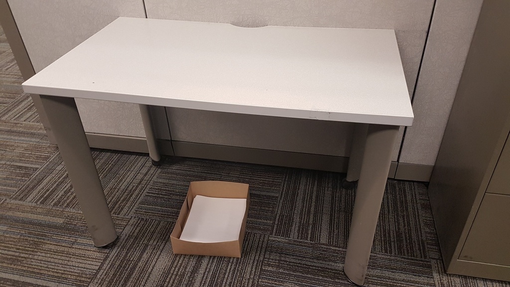 Rectangle Table - wood, metal