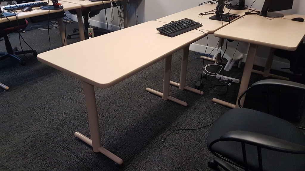 Training Table - wood, metal