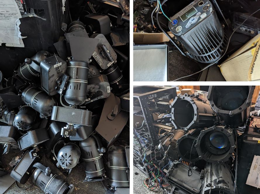 Assorted lighting (misc. sizes)