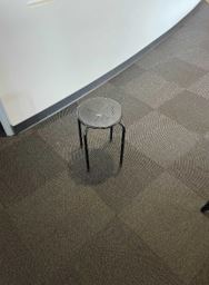 Stool, grey