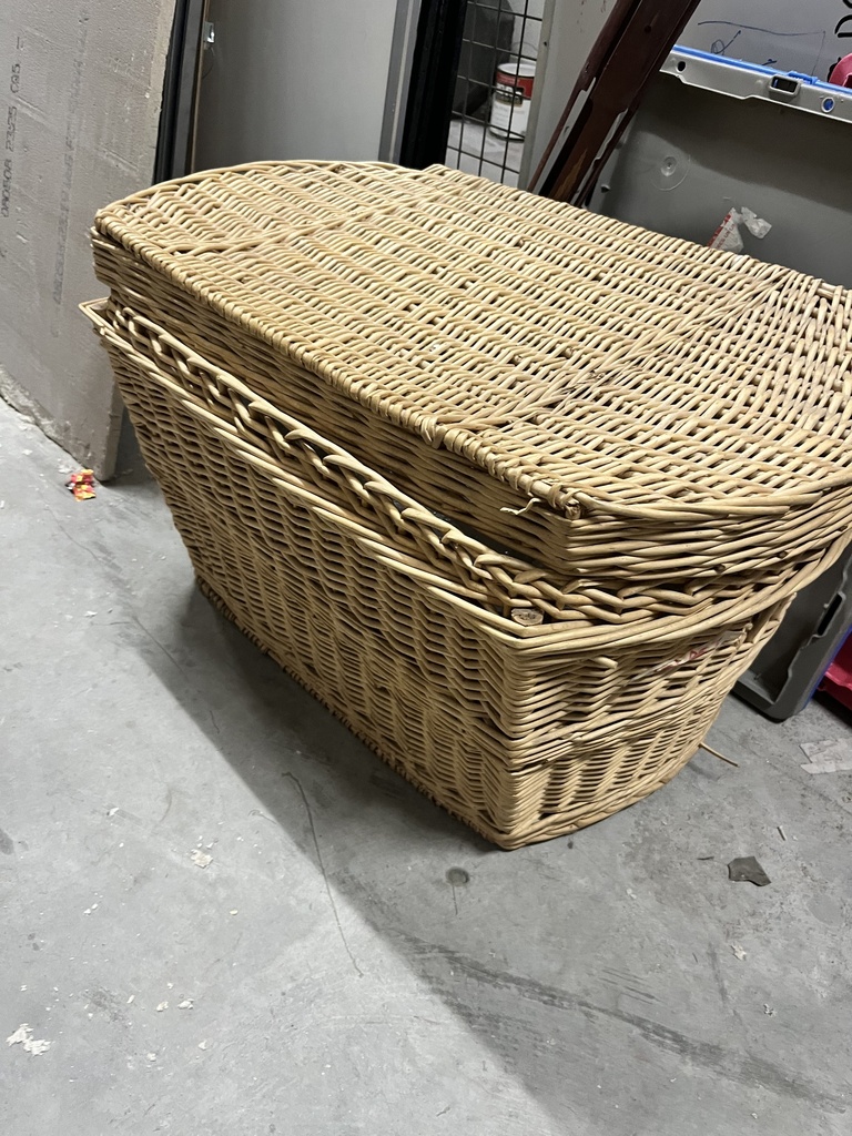 Wicker bin