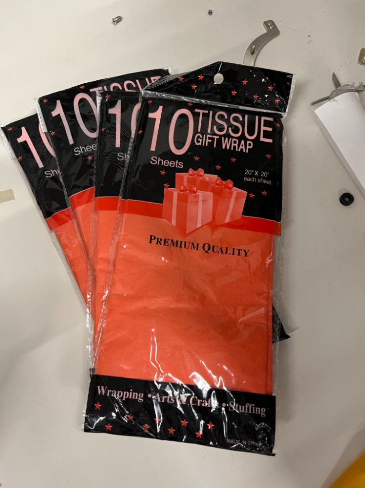 Tissue paper, misc.