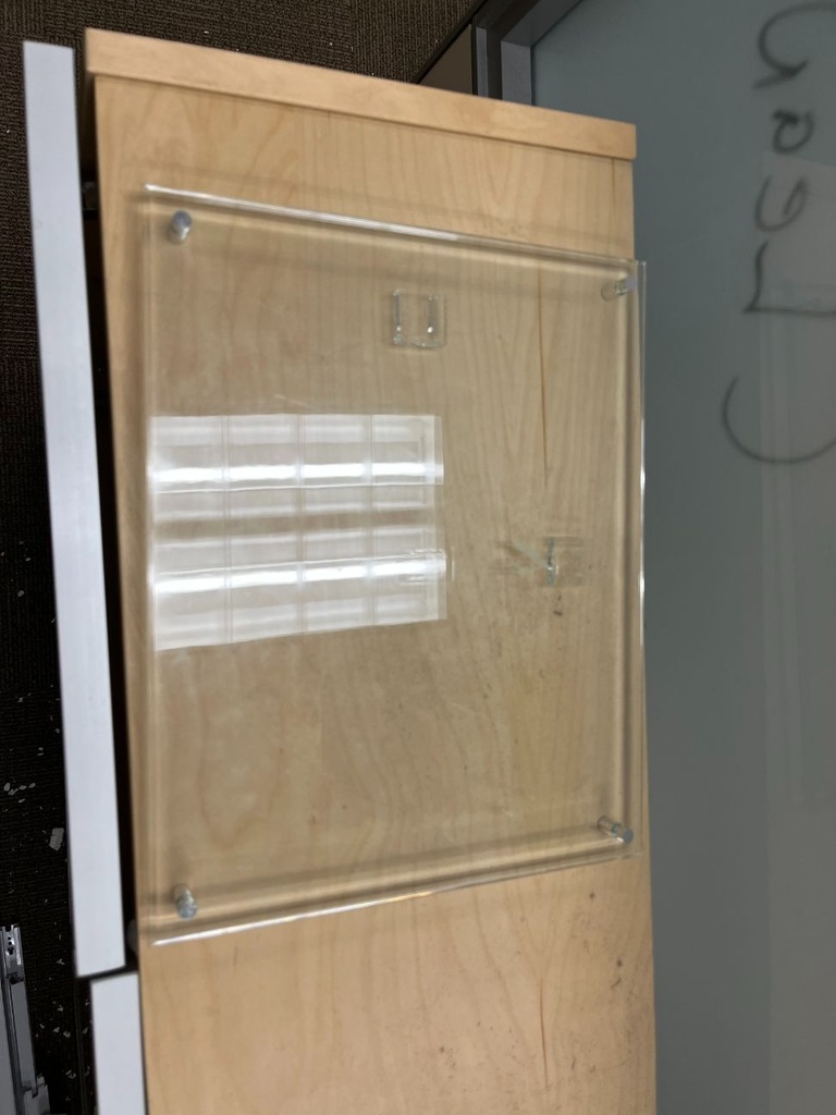 Plexiglass frames