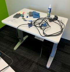 Wood Penisula Table  36" x 60"