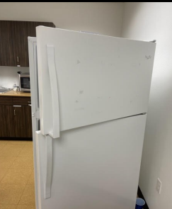 WHITE FRIDGE 