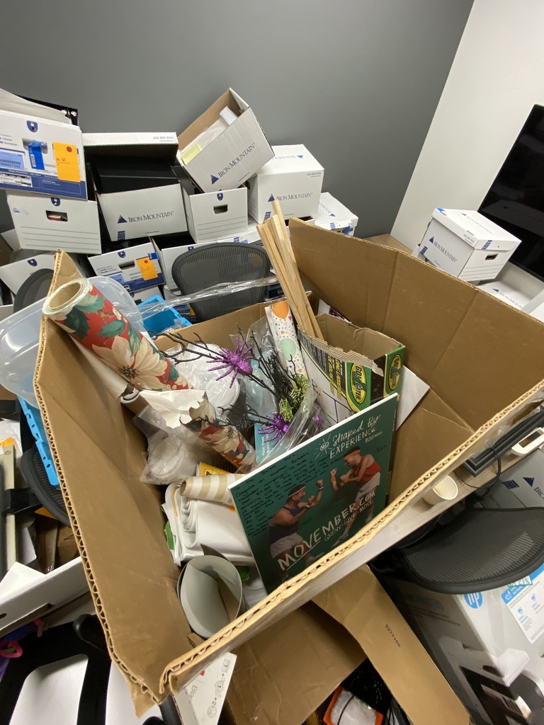 Box of Decorations and Misc. Items