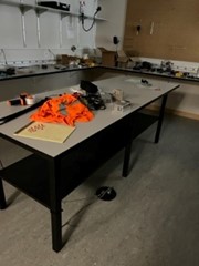 Wood Tech Table 3x8x36