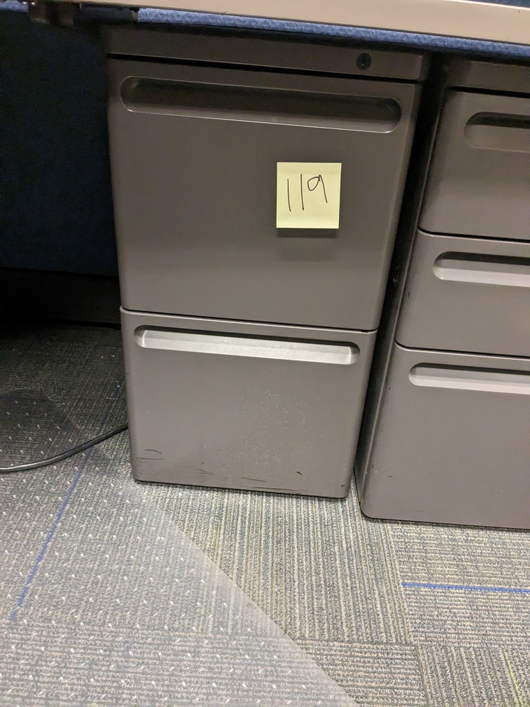 metal file/file cabinet - grey