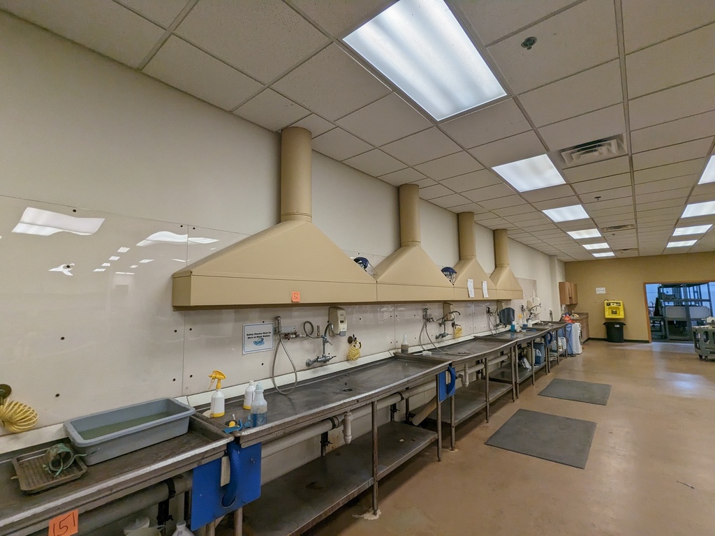 industrial metal exhaust hoods