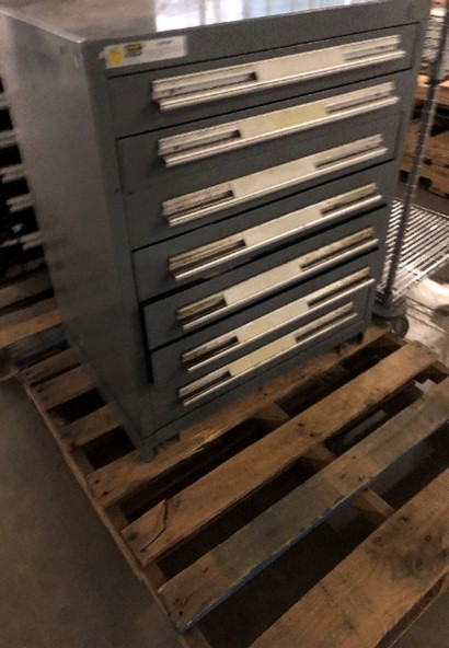 Equipto Gray 7 Drawer Toolbox