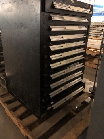 Black 11 Drawer Toolbox
