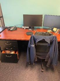 L-Shaped Desk, 60x30x30