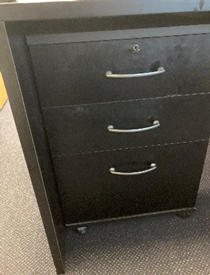 Black Wood Pedestal, 18x18x28"