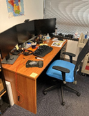 Wooden Desk, 64x30x30"