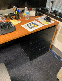 Black Wood Pedestal, 18x18x28"