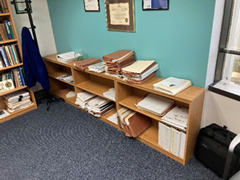 Small Bookcase, 36x11x29"