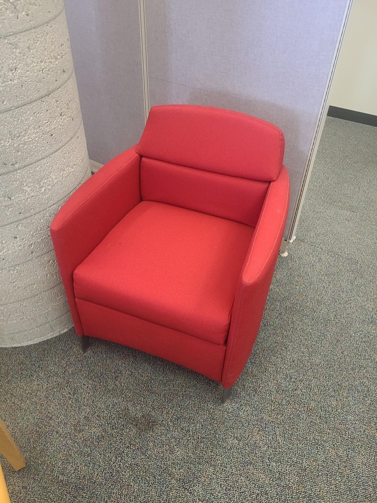Red Lounge Chair