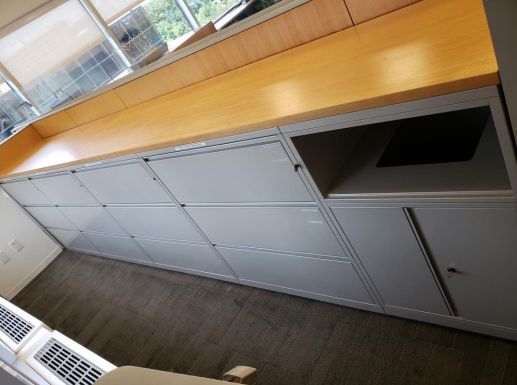 36" Wide 3H Lateral Cabinet