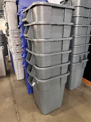 Square Medium Trash Bin