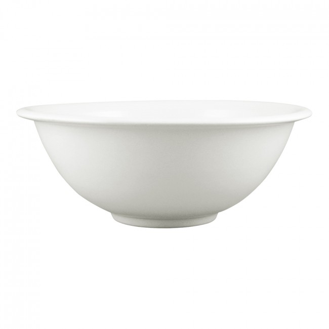 White Cermaic Bowl, 6"