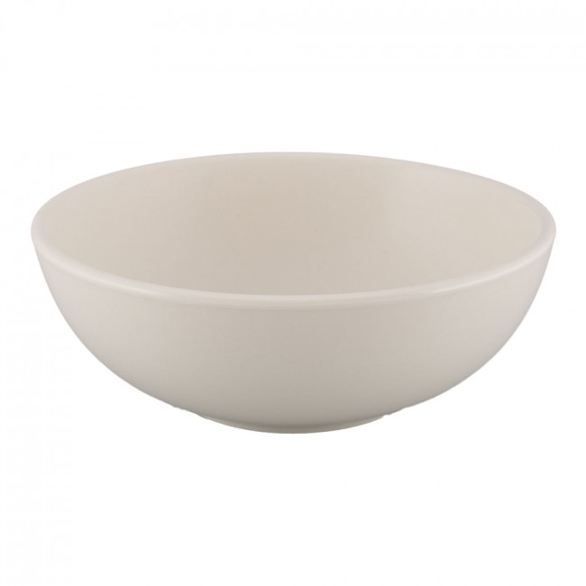 White Ceramic Oval Serving Bowl