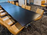 Table, Dining, Black, 36" x 36" x 29"