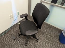 Chair, Task, Black