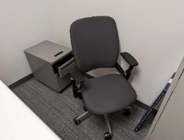 Chair, Task, Grey